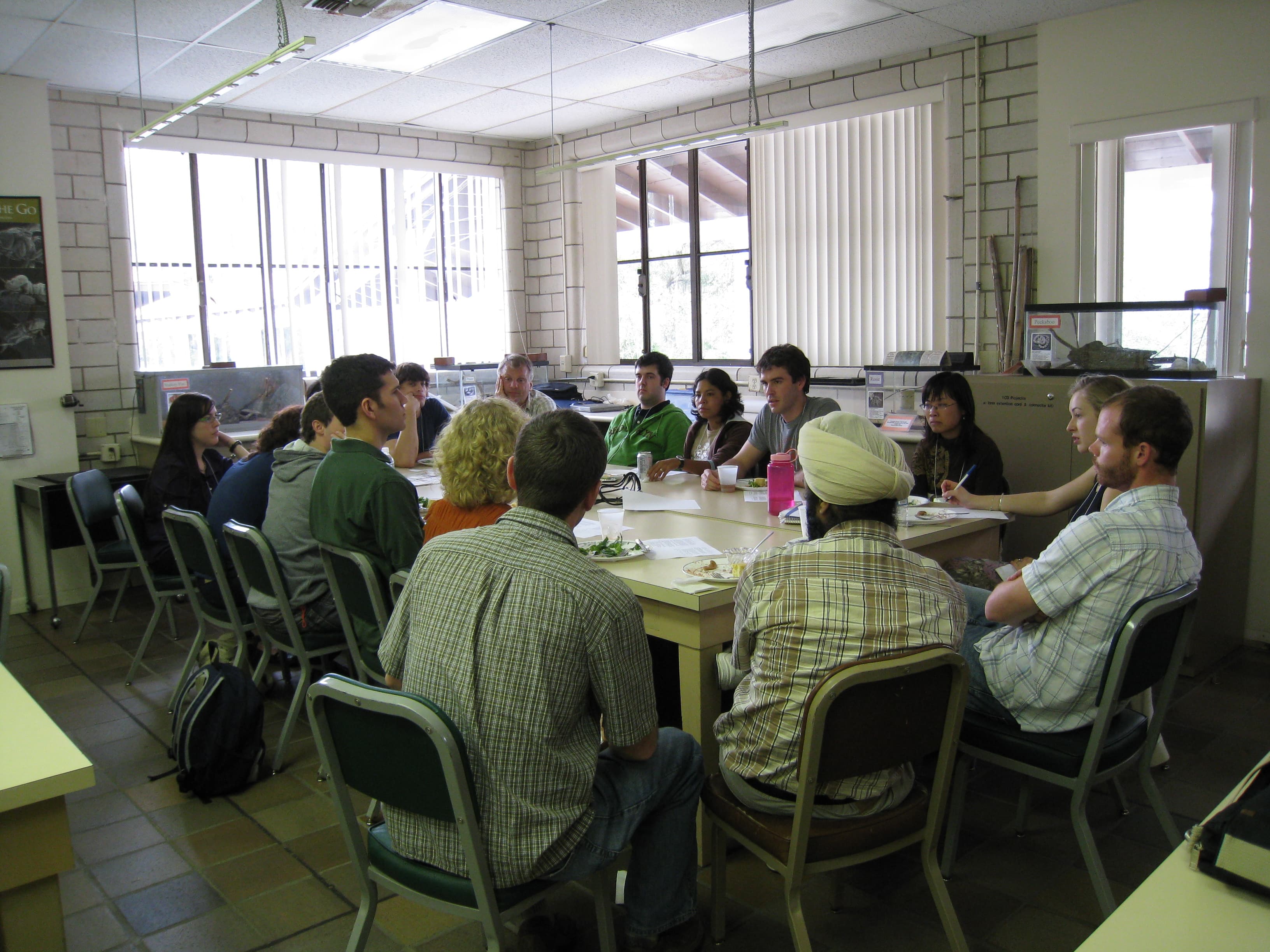 Networked lake science discussions at the 2008 meeting of the Global Lake Ecological Observatory Network meeting hosted by Archbold.