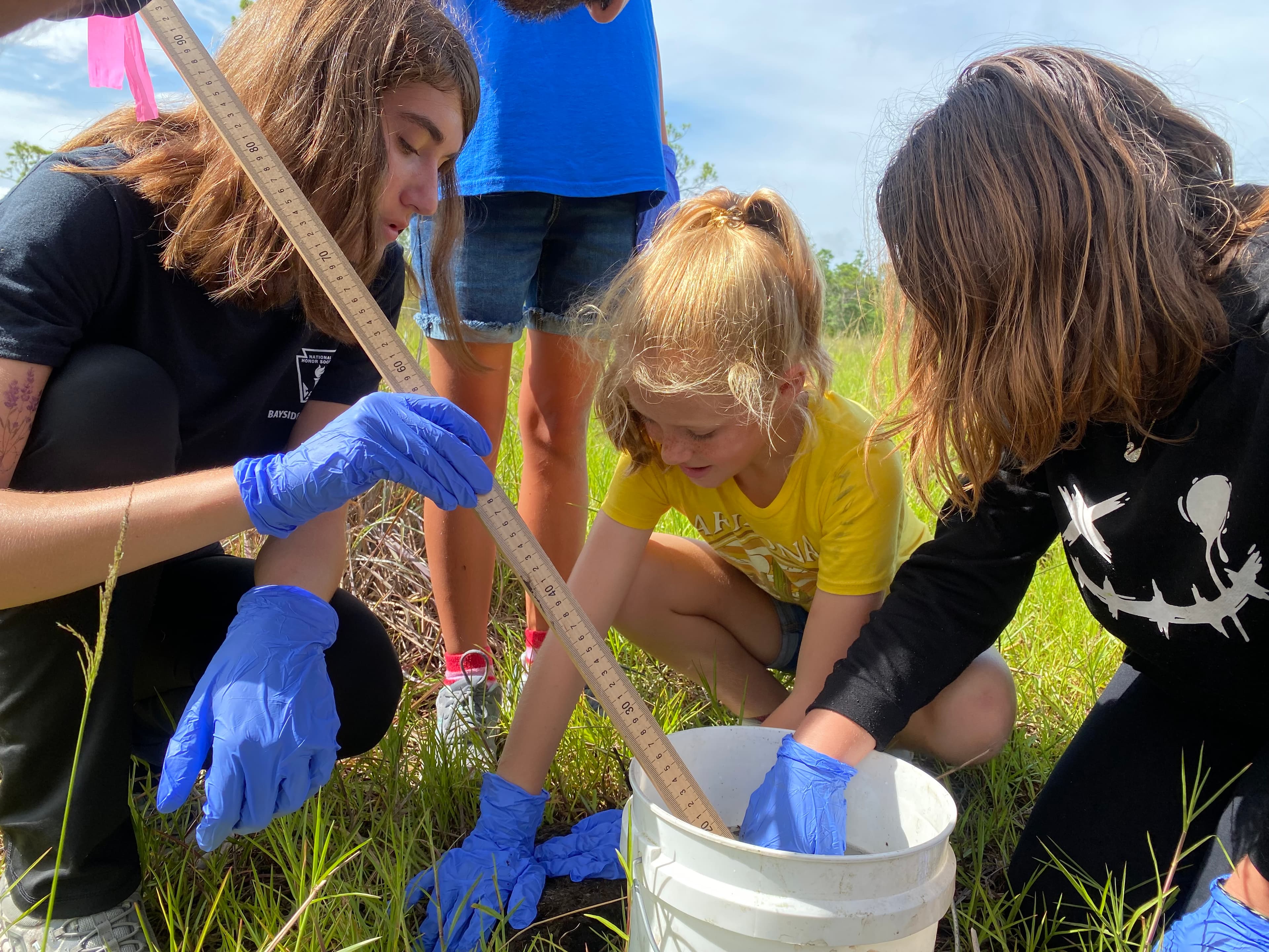 Summer campers at the Archbold reserve