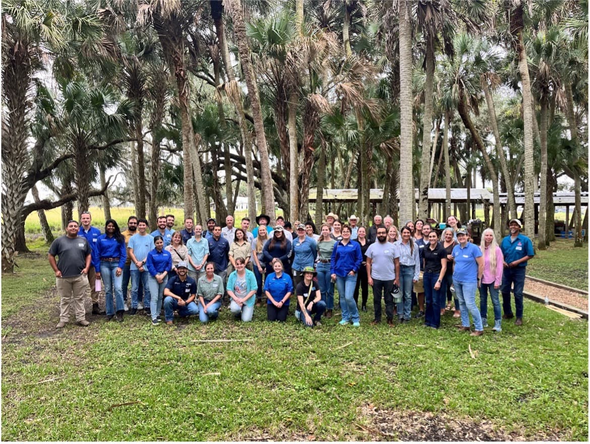 Environmental Stewardship Day Group Photo at Buck Island Ranch