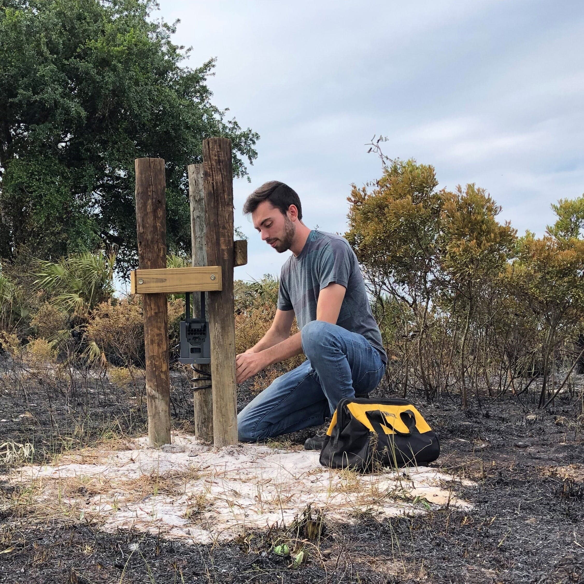 matt dietrich camera trap cor obs photo by joe guthrie